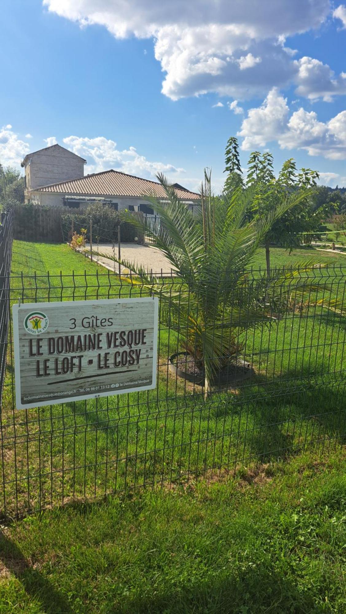 Le Domaine Vesque Vila Saint-Pierre-de-Clairac Exterior foto