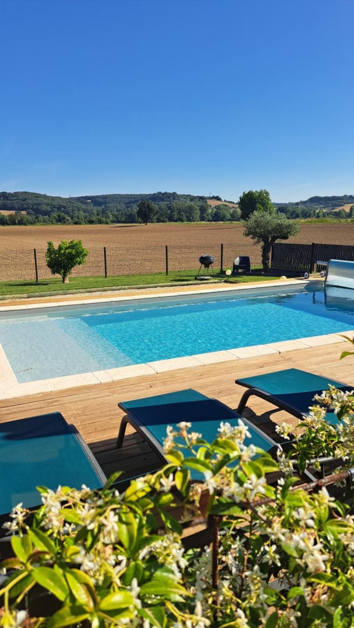 Le Domaine Vesque Vila Saint-Pierre-de-Clairac Exterior foto